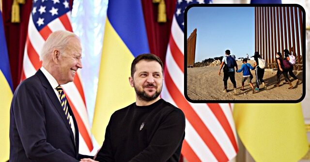 America Last: Biden’s Billions for Ukraine Could Have Built a Wall Two Times Across U.S.-Mexico Border