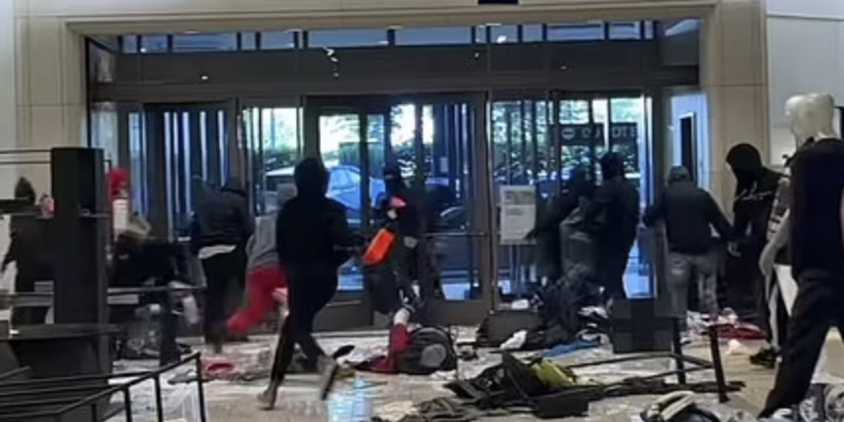 Video: Up to 50 smash-and-grab thieves ransack LA Nordstrom, steal $100K in merchandise during brazen heist